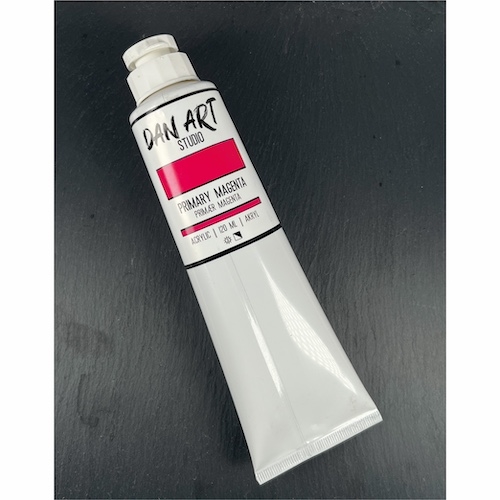 Dan Art Akryl maling Primær magenta 120ml