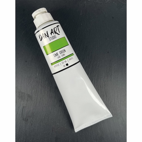 Dan Art Akryl maling Lime grøn 120ml