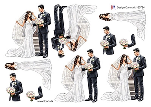 3D Brudepar