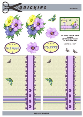 3D Blomsterbuket i pastelfarver