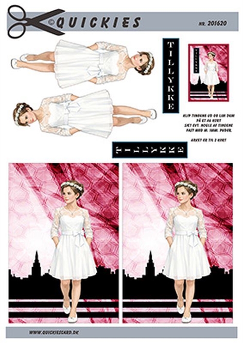 3D Konfirmationspige