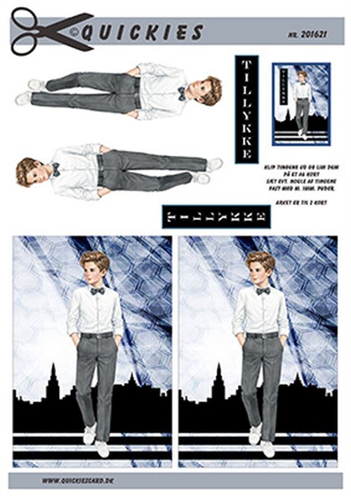 3D Konfirmationsdreng