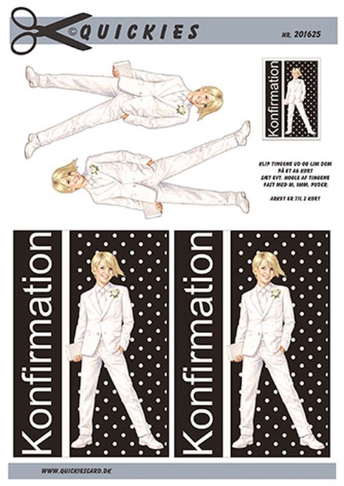 3D Konfirmationsdreng