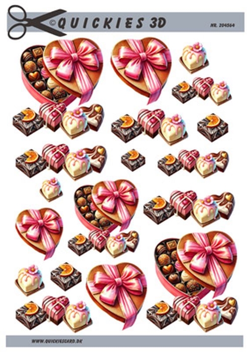 3D Chokoladeæske