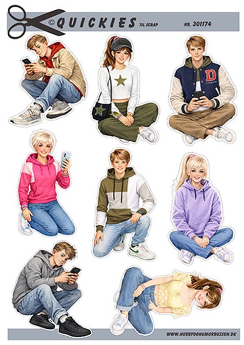 Unge mennesker Quickies til scrap