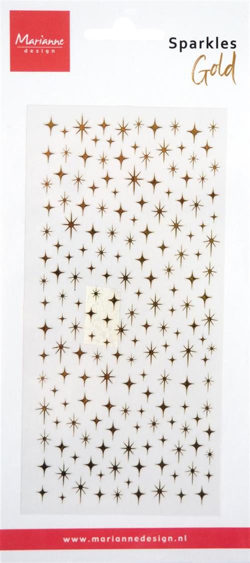 Marianne design stickers sparkles-gold CA3230