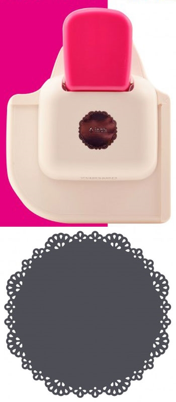 Punch til kageserviet 15cm 6