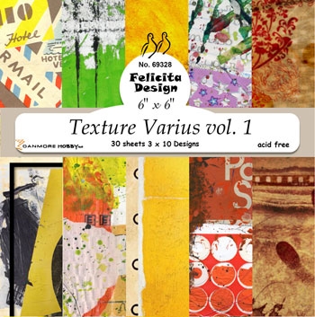  Felicita design Texture Varius vol. 1 3x10 design 15x15cm 200g