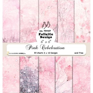 Felicita Design Pink celebration 3x10design 15x15cm 200g