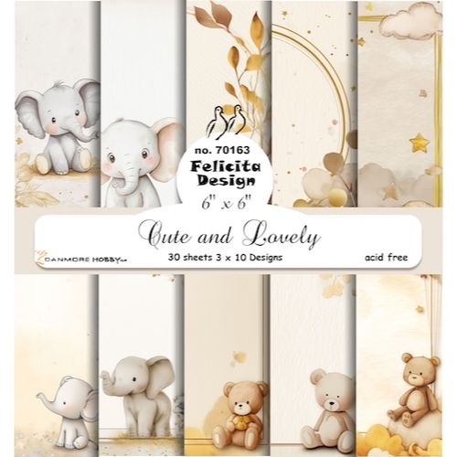 Felicita Design Cute and lovley 3x10design 15x15cm 200g