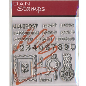  Dan Stamps Julepost Fra B 0,2- til 9,8 H 0,2 til 4cm