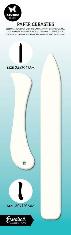 Studio Light paper creaser straight curved, 2 stk falseben sl-to-pcr01