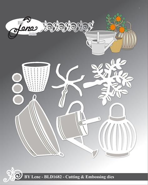 By Lene dies Garden Accessories 1 Vandkande 4,8x3,7cm