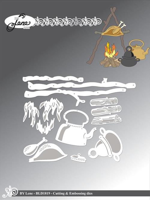 By Lene dies Bål, kedel, mad Længste pind 1,2x10,8cm