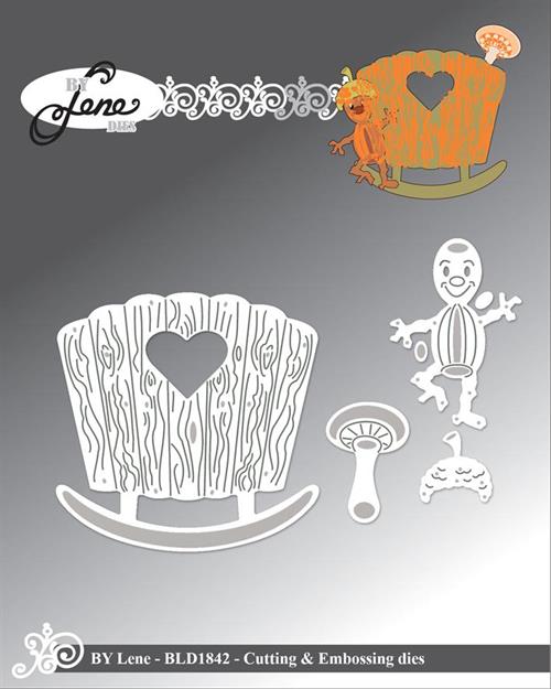 By Lene dies Accessories for BLD1839 Største 57x5,6cm