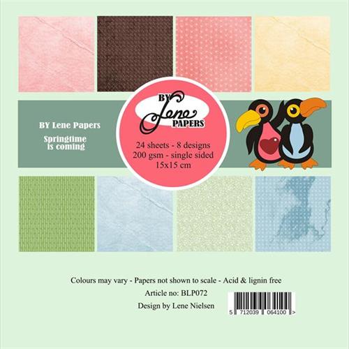 By Lene Springtime is comming 25 ark 15x15cm 200g