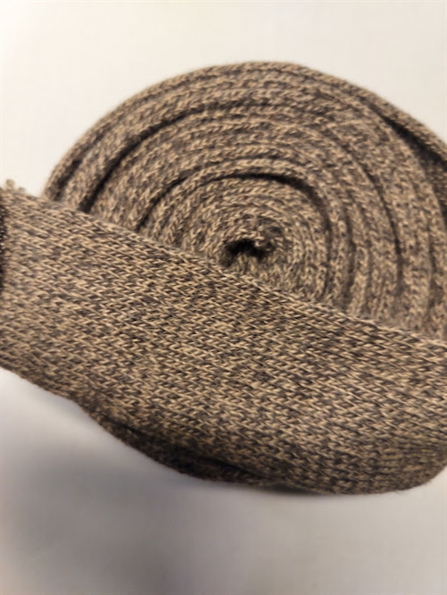 Brun meleret 6cm tubestrik 1m