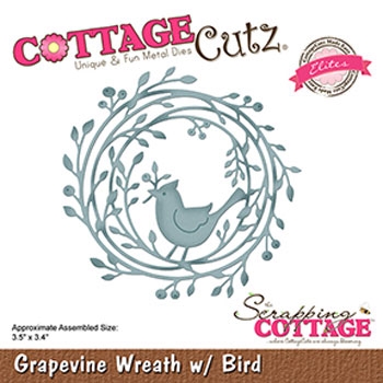 Cottage Cutz die Fugl i grenkrans