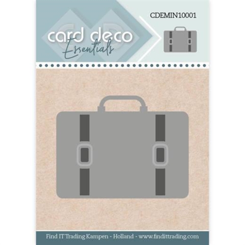 Card Deco dies mini Suitcase 4,6x3,6cm