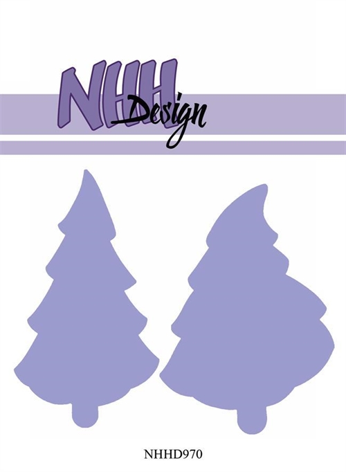 NHH Design dies Christmas tree 5,2x9,3-6,3x9cm