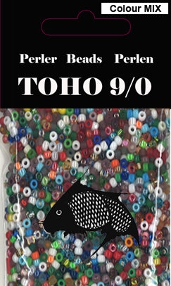 ToHo perler 9/0 40g farve Mix
